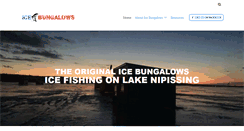 Desktop Screenshot of icebungalows.com